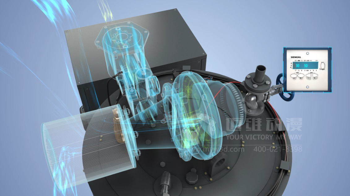 蒸汽鍋爐產(chǎn)品演示三維動(dòng)畫 蒸汽鍋爐產(chǎn)品演示三維動(dòng)畫