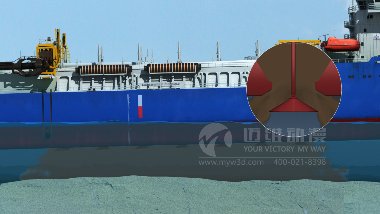 挖泥工程動畫，讓施工更為快捷、方便(圖3)