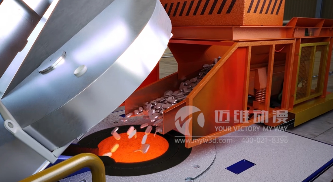 工業(yè)三維動畫，讓觀眾感受冶金工藝的獨特魅力！(圖1)