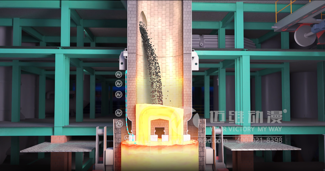 工業(yè)三維動(dòng)畫，帶你感受不一樣的冶金熔煉工藝流程！(圖1)