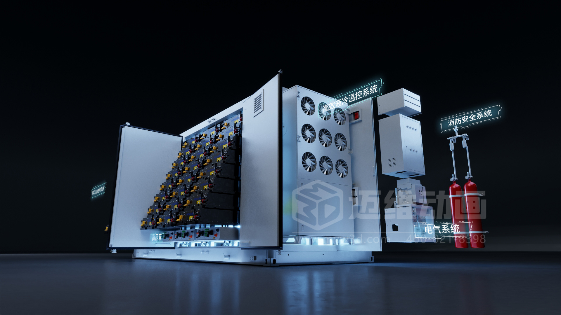 震撼！儲能科幻3D動畫，解鎖產(chǎn)品視覺效果新體驗(圖1)