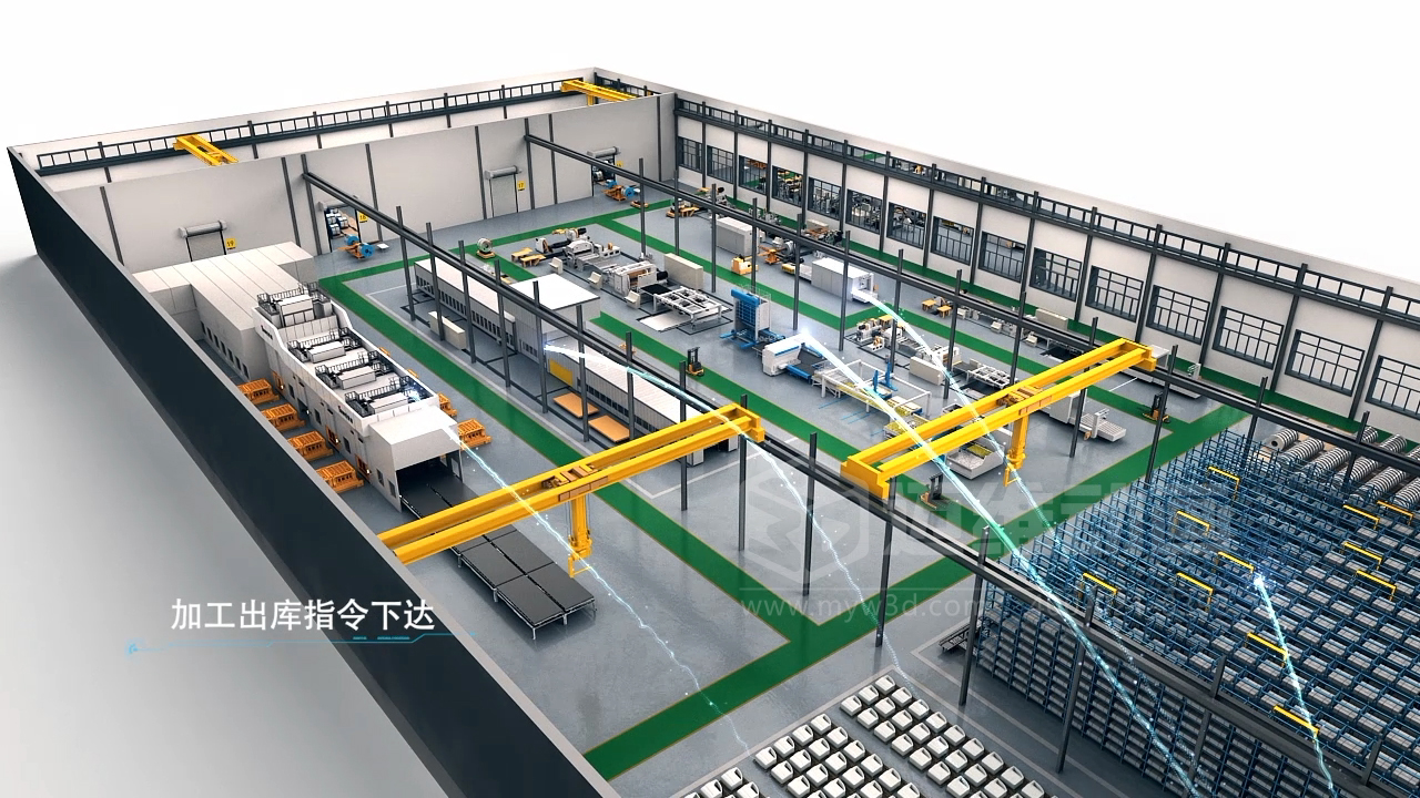 生產(chǎn)線三維動畫：新時代制造業(yè)企業(yè)展示產(chǎn)品生產(chǎn)工藝流程的得力營銷展示工具！(圖1)