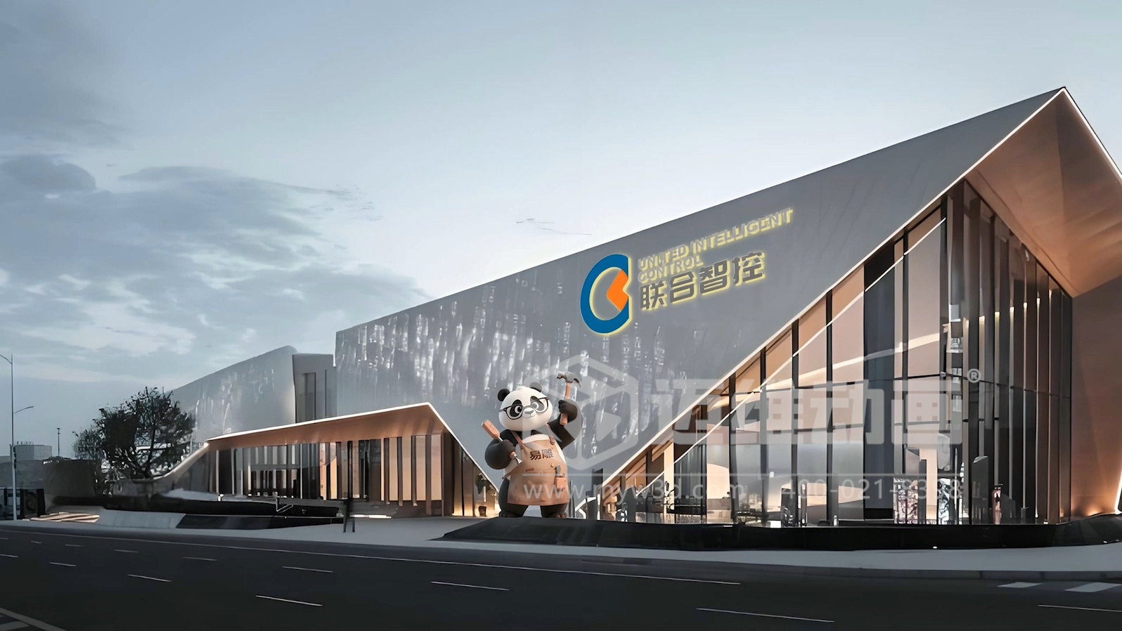 喜訊！邁維動(dòng)畫成功簽約聯(lián)合智控?cái)?shù)字信息技術(shù)（深圳）有限公司，雙方將攜手并肩，共同開啟聯(lián)合智控超級(jí)工廠生產(chǎn)線三維動(dòng)畫展示新篇章！(圖1)